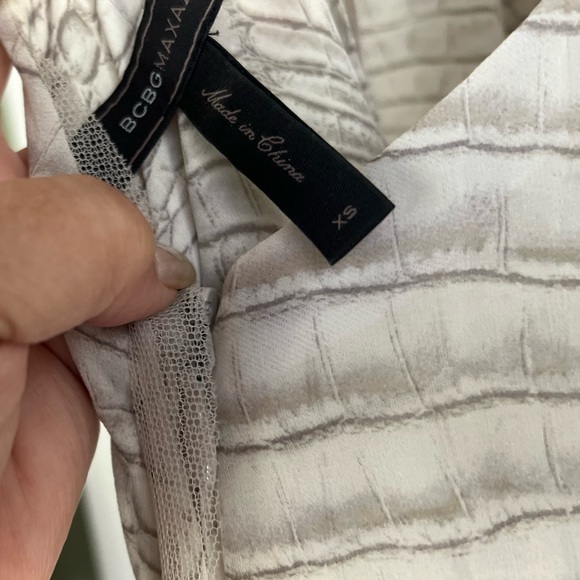 BCBG Asymmetrical Beaded Dress - Picture 4 of 7